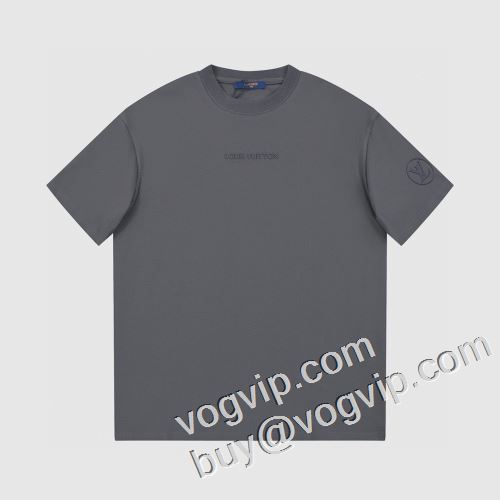 驚きの低価格ルイ ヴィトンスーパーコピー 2023年春夏新作 買い得半袖TシャツLOUIS VUITTONブランドコピー