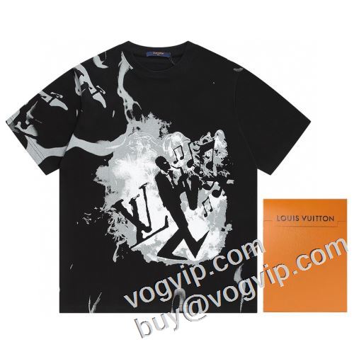 新作入荷2023 人気上昇夏ルイ ヴィトンコピー半袖Tシャツ LOUIS VUITTONスーパーコピー人気専門店