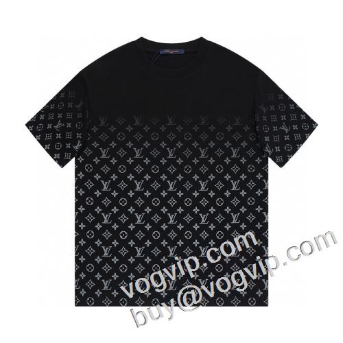 最高品質LOUIS VUITTONスーパーコピー激安大特価2023ルイ ヴィトン偽物ブランド半袖Tシャツ 2色可選