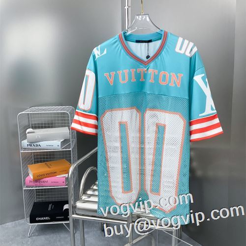 2023最新入荷 ルイ ヴィトンスーパーコピー 人気商品 LOUIS VUITTON 半袖Tシャツ 吸汗性に優れ