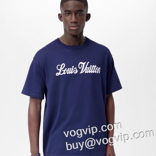 コピー ブランド 2023新作品 上質 大人気！ ルイ ヴィトン LOUIS VUITTON 半袖Tシャツ 暖かみのある肌触り