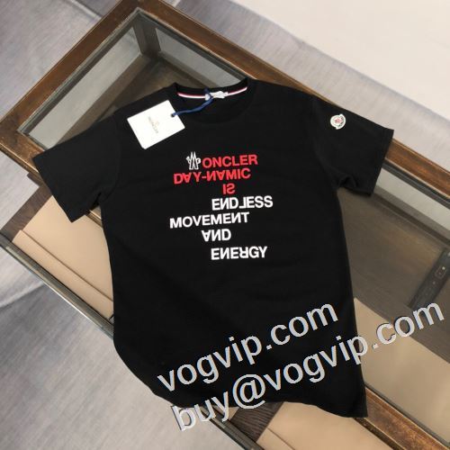 最安値2023 モンクレールブランド コピー最安値お買い得 MONCLERコピー半袖Tシャツ2色可選 専門通販店