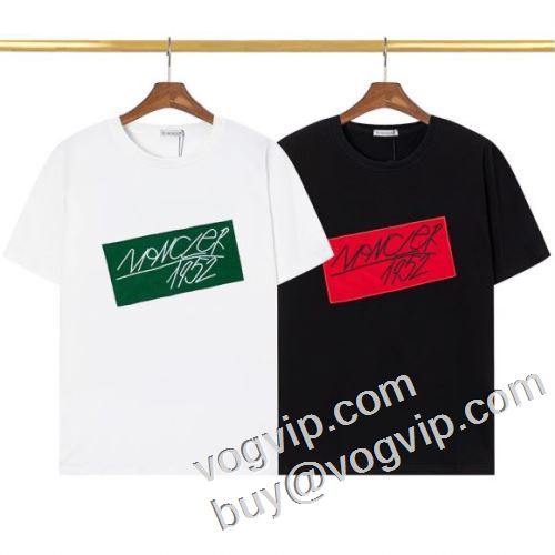 超激得2023 MONCLERブランドコピー超激得新品 モンクレールブランド 偽物 通販半袖Tシャツ2色可選 定番人気