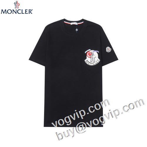 圧倒的な新作MONCLERコピー ブランド 激安大特価2023 モンクレールブランドコピー 半袖Tシャツ3色可選