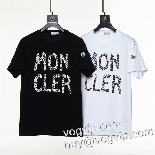 MONCLERスーパーコピー2023最新入荷モンクレールコピーブランド半袖Tシャツ 2色可選お買い得お買い得