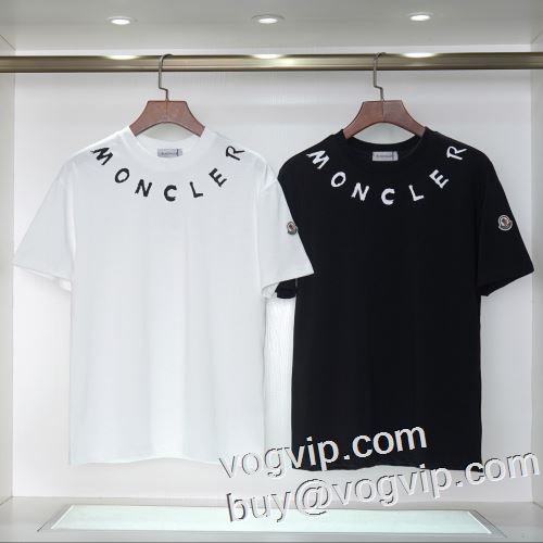 専門通販店モンクレール偽物ブランド半袖Tシャツ 2色可選 MONCLERブランドコピー最安値2023