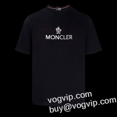 超激得2023 MONCLERブランド 偽物 通販半袖Tシャツ 2色可選モンクレールスーパーコピー 超激得格安