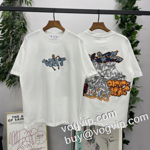 人気定番豊富な OFF-WHITE オフホワイトブランド コピー半袖Tシャツ新作入荷2023 コスパ最高のプライス