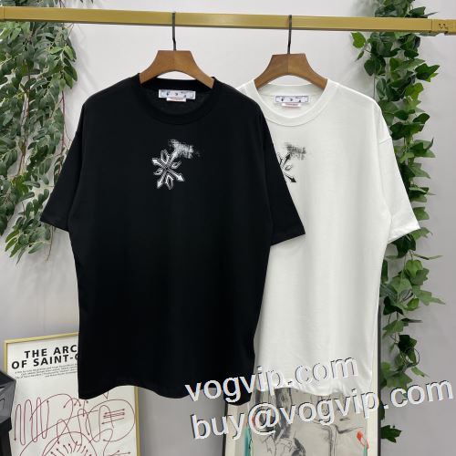 2023年春夏新作 OFF-WHITE オフホワイトブランドスーパーコピー 半袖Tシャツ 2色可選 お得限定セール