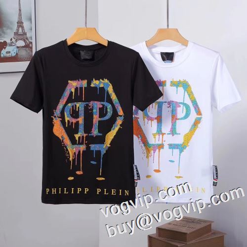 大好評 PHILIPP PLEINブランドスーパーコピー 半袖Tシャツ2色可選 2023年春夏新作 フィリッププレインコピー絶大な人気を誇る