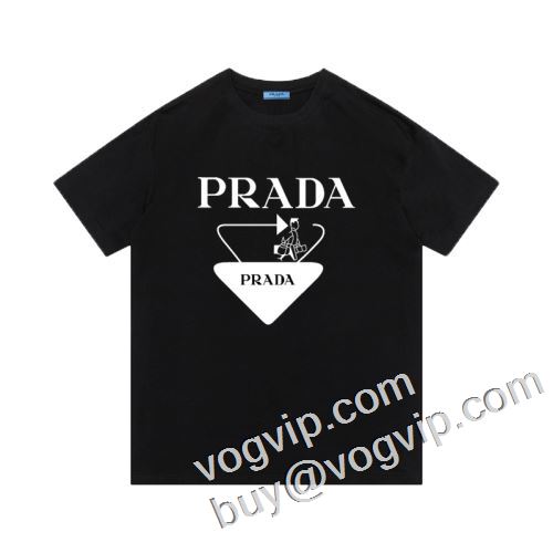 プラダスーパーコピー 激安定番人気新作入荷2023 PRADAブランド 偽物 通販半袖Tシャツ2色可選