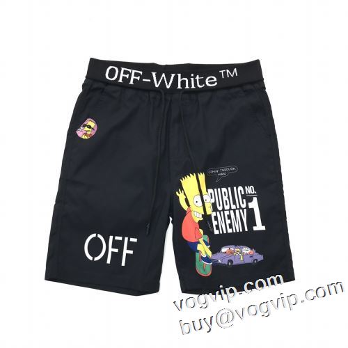 人気商品登場 OFF-WHITE ブランド 偽物 通販2023春夏季新作オフホワイトスーパーコピーチノパン2色可選 