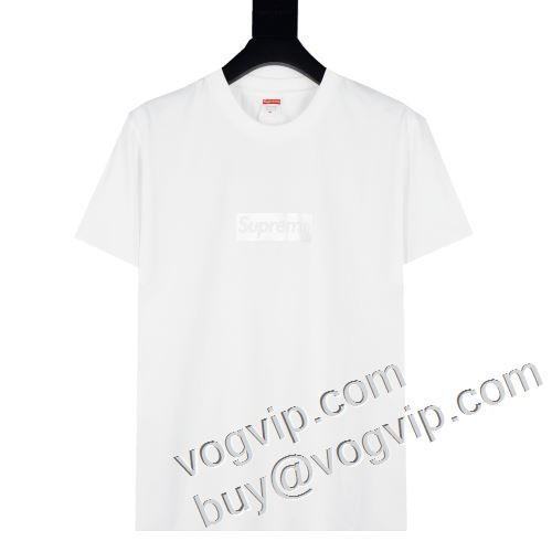 2023年春夏新作 シュプリーム Supreme Chicago Box Logo Tee White 海外限定ライン シュプリームスーパーコピー 半袖Tシャツ