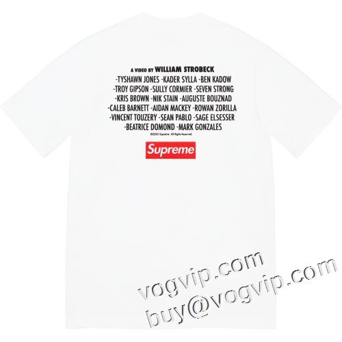 2023 人気 ランキング Supreme Play Dead Tee シュプリームブランド コピー 半袖Tシャツ 6色可選