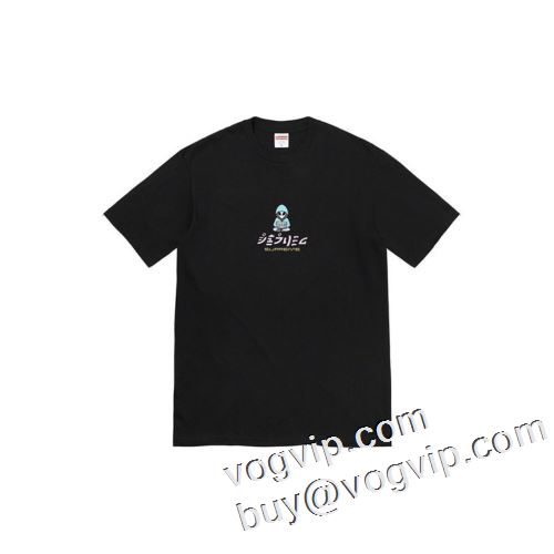 【デザイン性の高い 特価】 2023 シュプリーム Supreme Alien Tee 吸汗速乾 半袖Tシャツ 2色可選