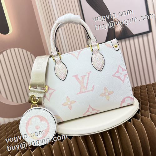 2023 OnTheGo 著名人の着用 ショルダーバッグ ルイ ヴィトン LOUIS VUITTON ハンドバッグ M59856 3色可選