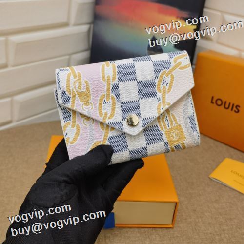 肌触りの気持ちい? 三つ折り財布 小銭入れ 2023 ルイ ヴィトンブランド 偽物 通販 LOUIS VUITTON N40468 財布