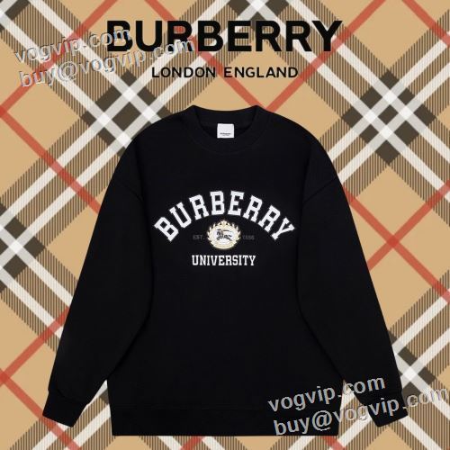 肌触りの良い柔らかな質感 プルオーバーパーカー バーバリー 2023秋冬 BURBERRYブランドコピー 2色可選 機能性も備えたアイテム