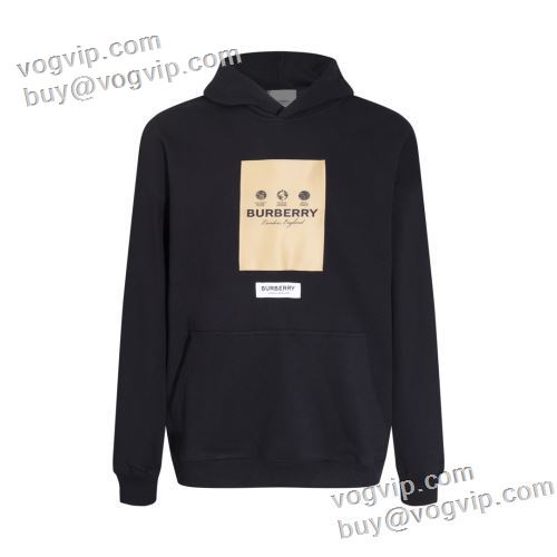 2023年モデル入荷 今話題の最新作 BURBERRY バーバリーコピー パーカー 2色可選 vogvip.com アクティブなカジュアルテイスト