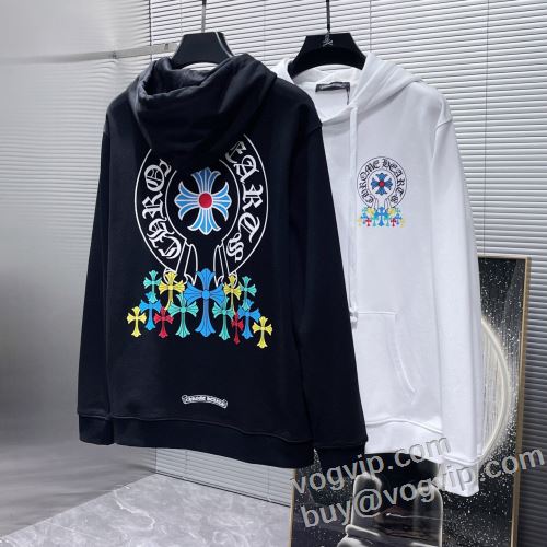 2023最新入荷 韓国の人気 クロムハーツ CHROME HEARTS 日本最高N級ブランドコピー パーカー 2色可選 ふわふわな感触