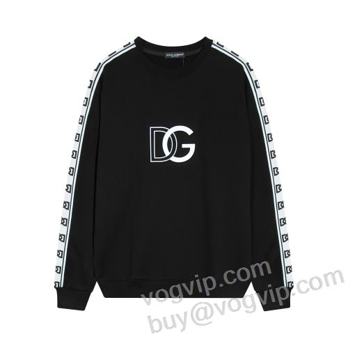 2023秋冬 プルオーバーパーカー 高級感ある ドルチェ＆ガッバーナ ブランド 偽物 通販 Dolce&Gabbana 流行に関係なく長年愛用できる