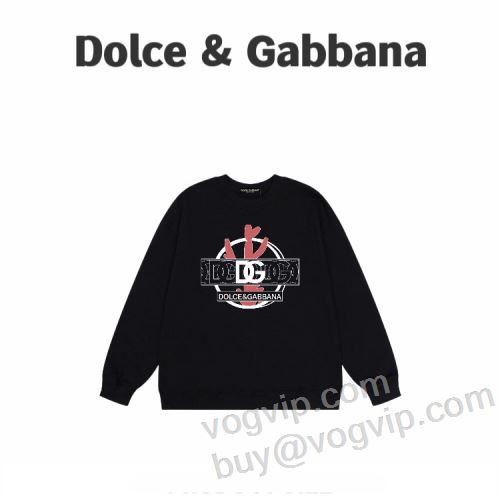 大人気再登場 ドルチェ＆ガッバーナ Dolce&Gabbana VOGブランドコピー 2023秋冬季新作 プルオーバーパーカー 程よい厚み 厳しい寒さに耐える