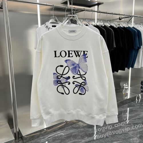 ロエベ LOEWE 極上の着心地 2023最新入荷 ブランドコピー専門店 激安 人気 定番 防寒 プルオーバーパーカー