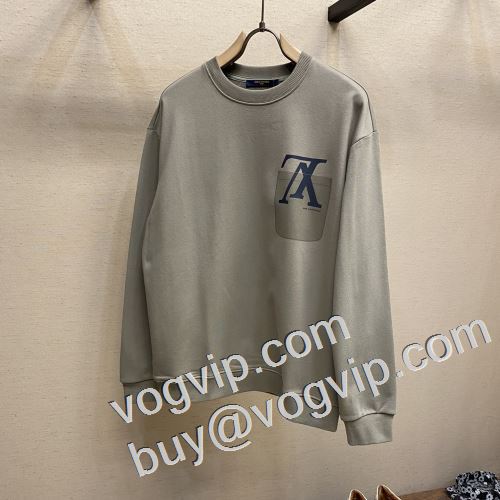 人気上昇夏 LOUIS VUITTONコピー品質保証2023 ルイ ヴィトンスーパーコピー プルオーバーパーカー最安値高品質