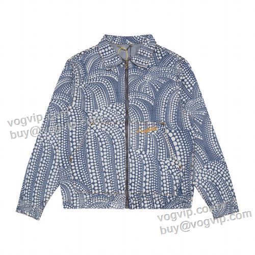 ルイ ヴィトン LOUIS VUITTON 2023秋冬 スーパーコピー 激安通販サイト デニムジャケット ブルゾン 贈り物にも◎