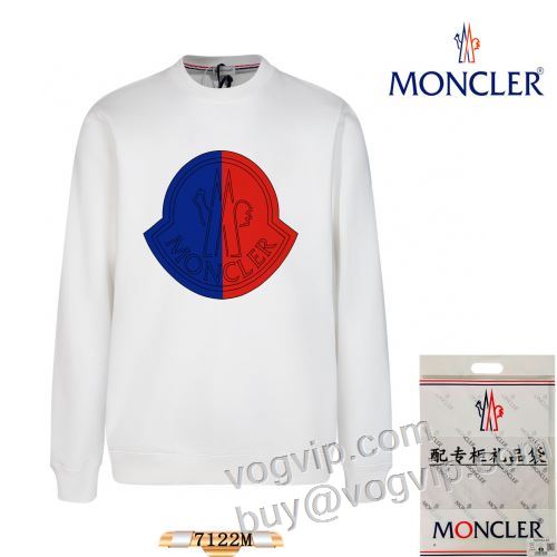 VOGブランドコピー 2023最新入荷 今買い◎得 モンクレール MONCLER 暖かみのある肌触り プルオーバーパーカー 3色可選