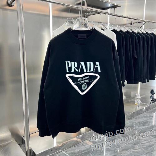 プルオーバーパーカー 2色可選 2023秋冬 人気定番セール プラダ PRADA ブランド服 コピー 定番のアイテム