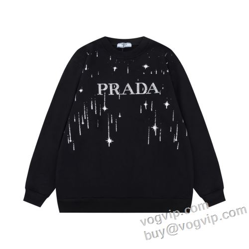 人気新作 2023年モデル入荷 プラダ PRADA プルオーバーパーカー スーパーコピーサイト 高級感漂わせる