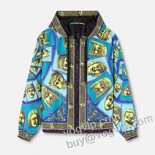 活用できるアイテム 2023最新 ヴェルサーチ偽物ブランド VERSACE ブルゾン スリムなシルエットデザイン