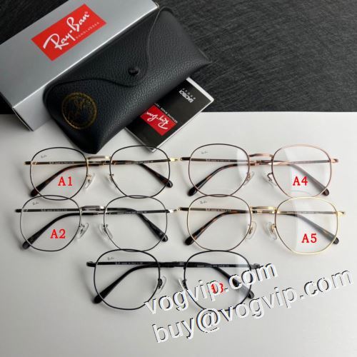 2023 目玉商品 レイバン RAYBANコピーブランド 眼鏡/メガネ 5色可選 高品質の99％紫外線カットで目に優しい
