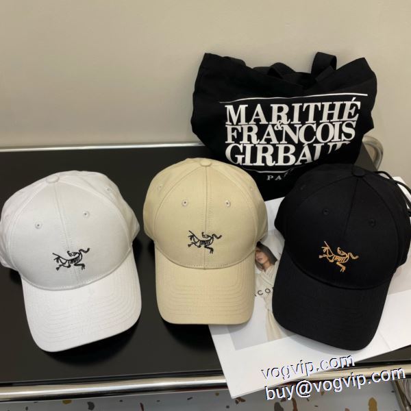 大人気再登場 2024秋冬 アークテリクス スーパーコピー ARCTERYX SMALL BIRD HAT キャップ 野球帽 3色可選