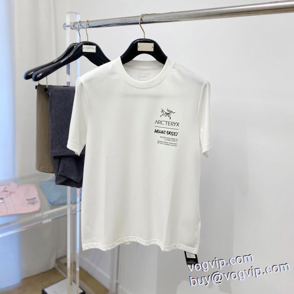 2024秋冬季超人気 アークテリクス ブランド 偽物 通販 しわになりにくい 半袖Tシャツ 3色可選 抜群の雰囲気が作れる!