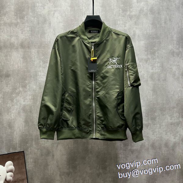 アークテリクス コピー 弾力性に優れ ブルゾン 野球ウェア 2色可選 2024春夏に最も需要のある