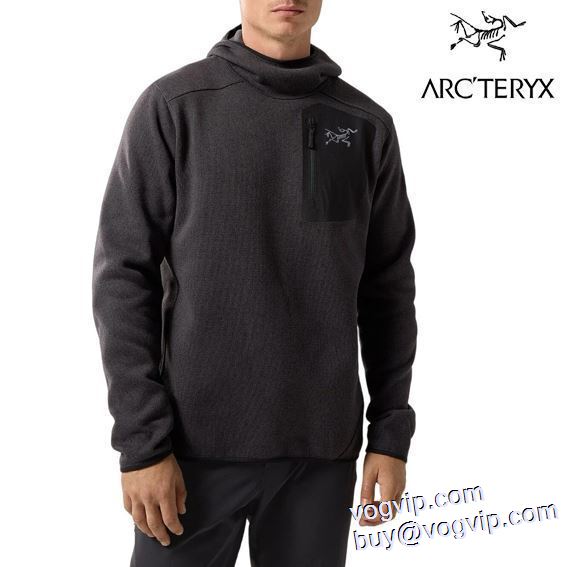 ARC'TERYX Covert Hoody 2024人気定番爆買い 暖かみのある肌触り アークテリクスコピー ブランド カシミヤ パーカー 4色可選 落ち着いた質感