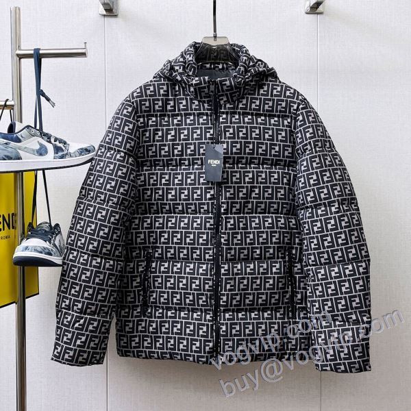 2024超激得新作 実用性に溢れるアイテム フェンディ FENDI 綿入れ ジャケット 春服 秋 秋服 冬 冬服 業界高品質スーパーコピー