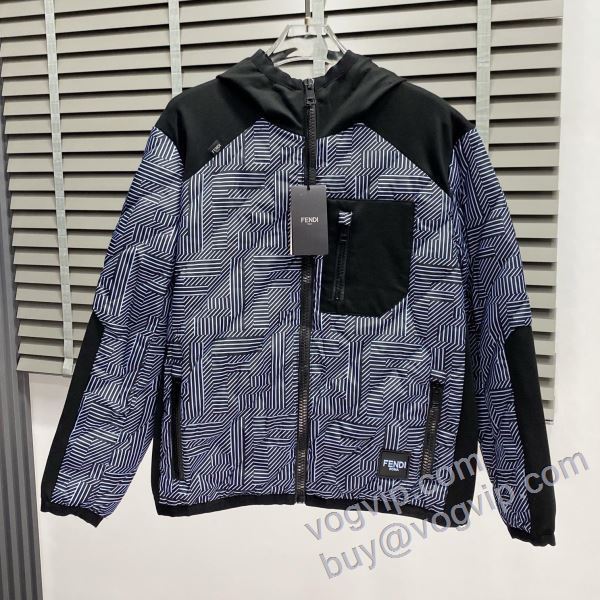 ショートパンツ 確定となる上品 フェンディ FENDI 2024品質保証 綿入れ ジャケット 保温効果は抜群 コピー 商品 販売
