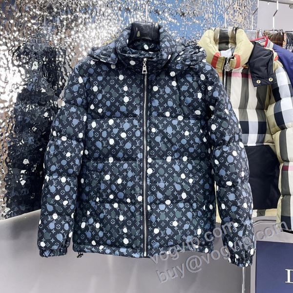 サイズ豊富 ルイ ヴィトン 厳しい寒さに耐える ダウンジャケット LOUIS VUITTONブランド 偽物 通販 2024新作