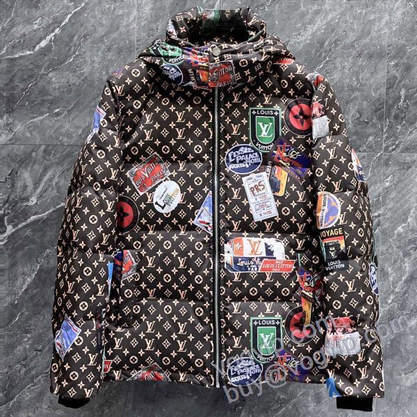 vogブランド コピー 優良店 ダウンジャケット ふわふわな感触 柔らかな質感 ルイ ヴィトン LOUIS VUITTON 2024品質保証