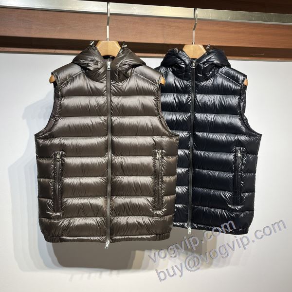 2024品質保証100%新品 モンクレール スーパーコピー 激安 カジュアル 冬服 通勤 ダウンジャケット ベスト 2色可選 機能性も備えたアイテム