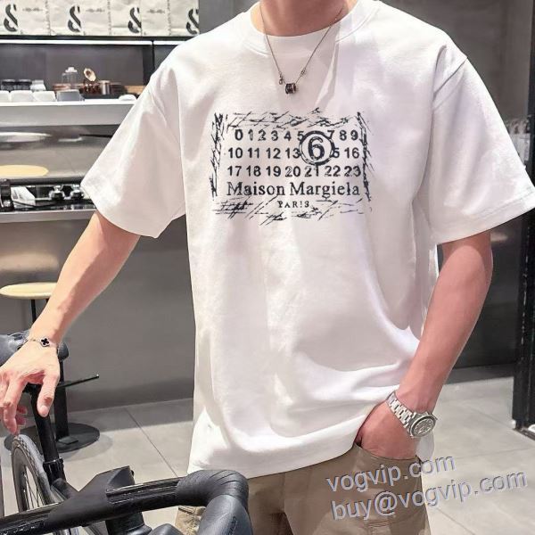 人気販売中 2025年モデル入荷 マルタン マルジェラ スーパーコピー 2色可選 半袖Tシャツ