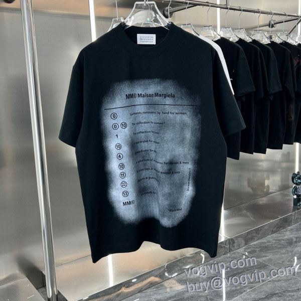 先行販売 マルタン マルジェラ コピー 半袖Tシャツ 2色可選 2025年モデル入荷