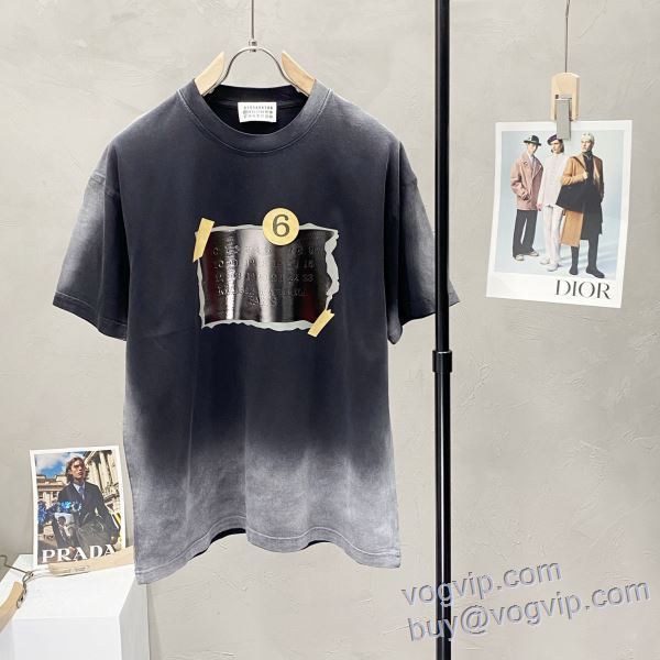 豊富なサイズ 2025秋冬季超人気 マルタン マルジェラ ブランド 偽物 通販 半袖Tシャツ