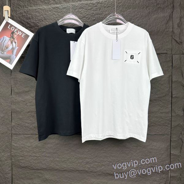 マルタン マルジェラ ブランドコピー 2025最新入荷 2色可選 半袖Tシャツ 人気商品登場