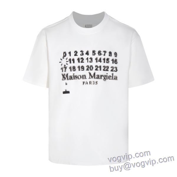 2025超激得格安 マルタン マルジェラ Maison Margielaコピーブランド 半袖Tシャツ 海外セレブ愛用