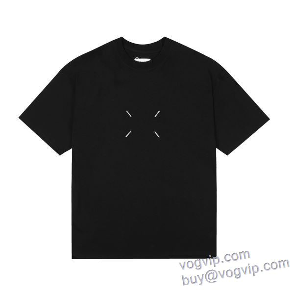 マルタン マルジェラ Maison Margiela 2025品質保証高品質 半袖Tシャツ 2色可選 ブランドコピー代引き専門店 お洒落に魅せる