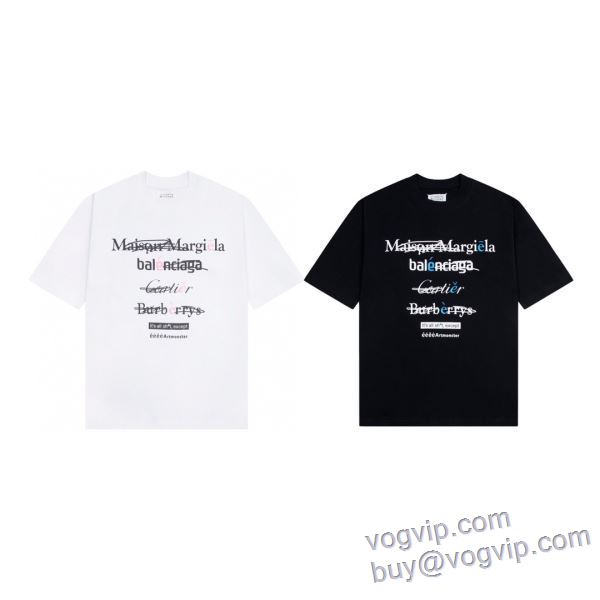 海外限定ライン 2025数量限定安い マルタン マルジェラ 最高N級ブランドコピー 半袖Tシャツ 2色可選 人気スーパーコピーブランド